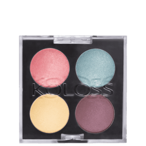 Paleta de Sombras Koloss Make Up Quarteto 04 Carisma 4g Paleta de Sombras Koloss Make Up Quarteto 04 Carisma 4g