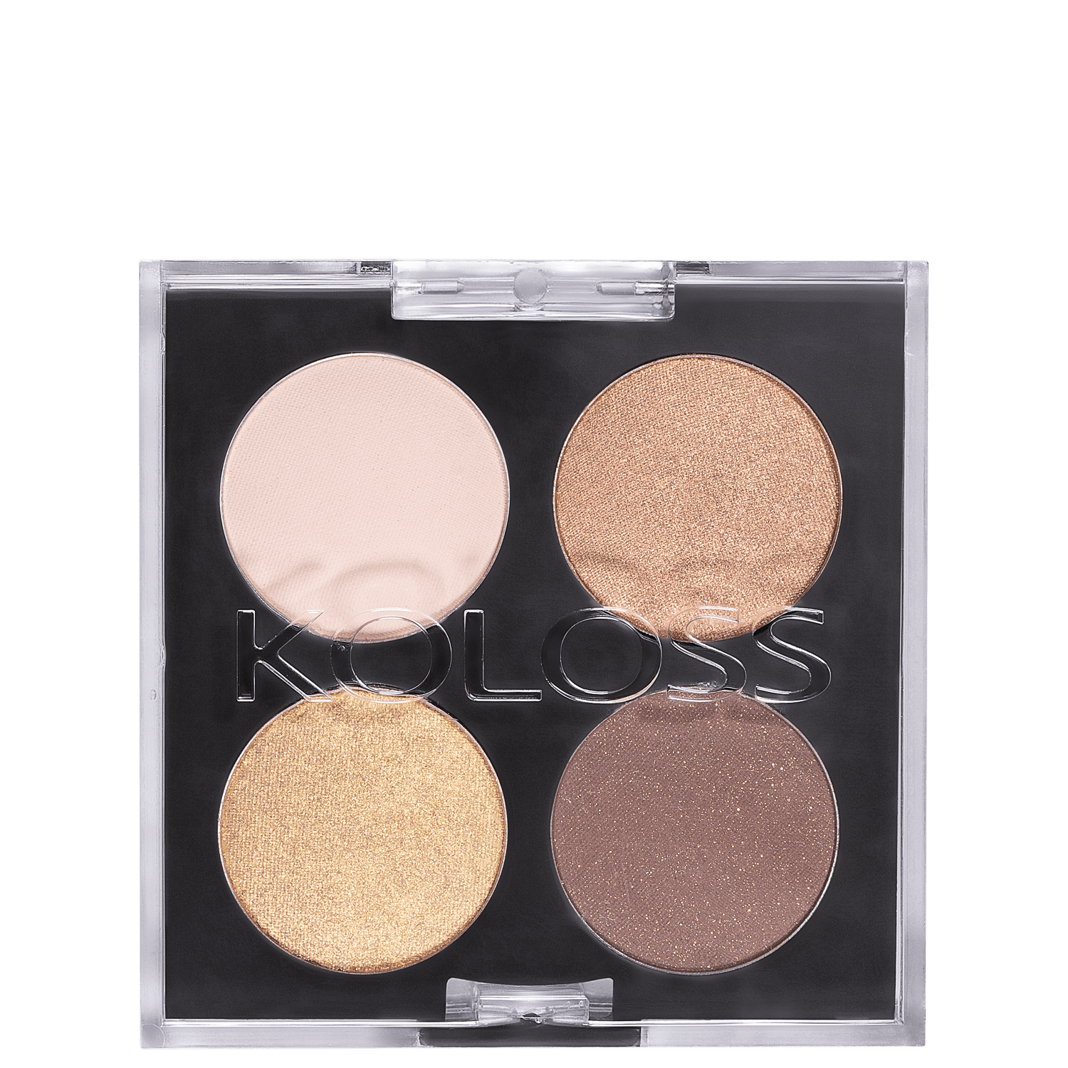 Paleta de Sombras Koloss Make Up Quarteto 06 Sofisticada 4g