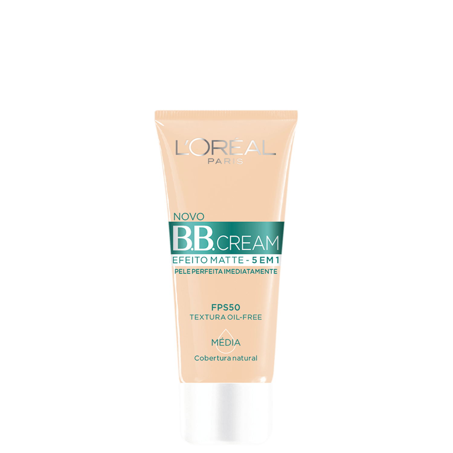 Base BB Cream Loreal Paris Efeito Matte FPS 50 Média 30ml