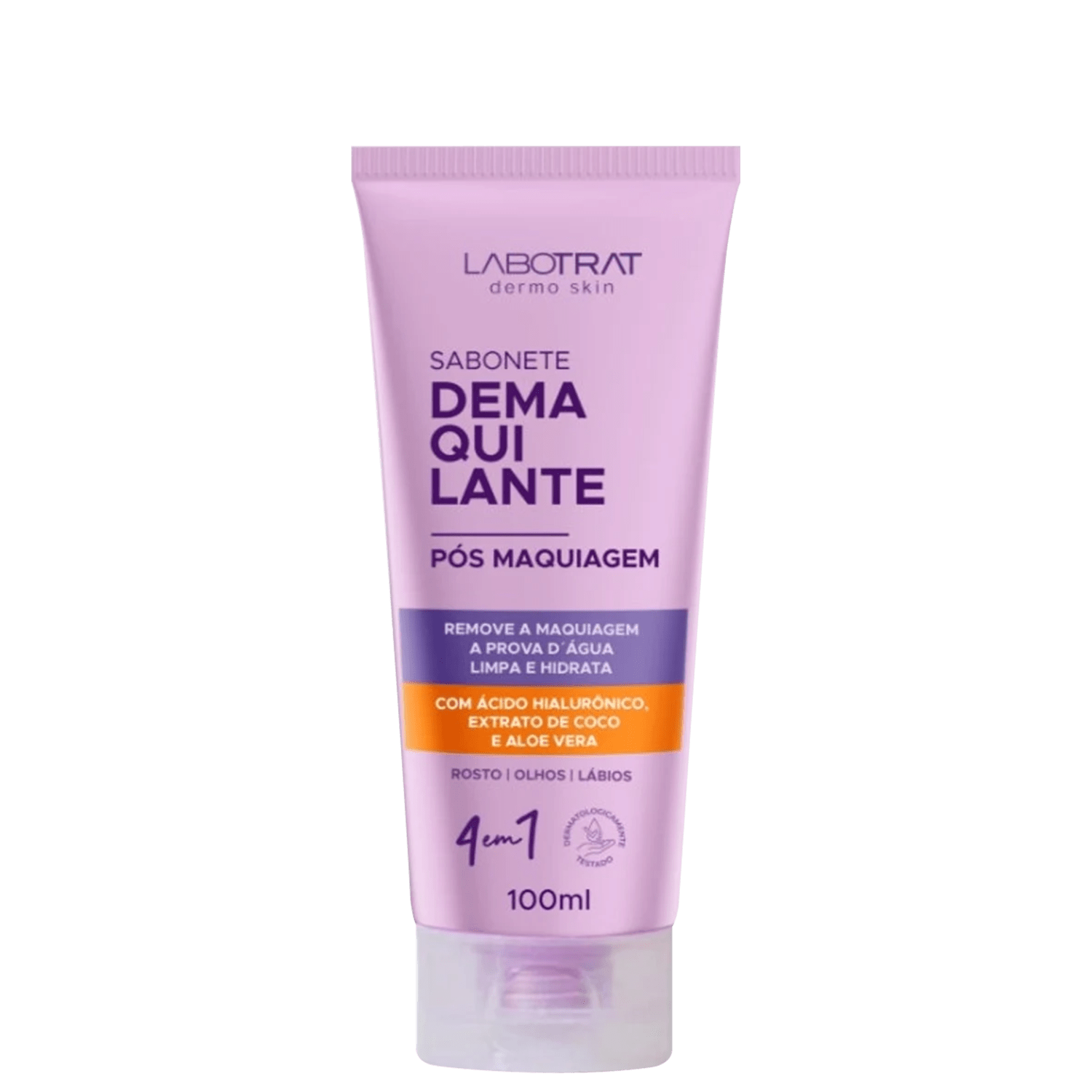 Sabonete Demaquilante Facial Labotrat Pós-Maquiagem 100ml