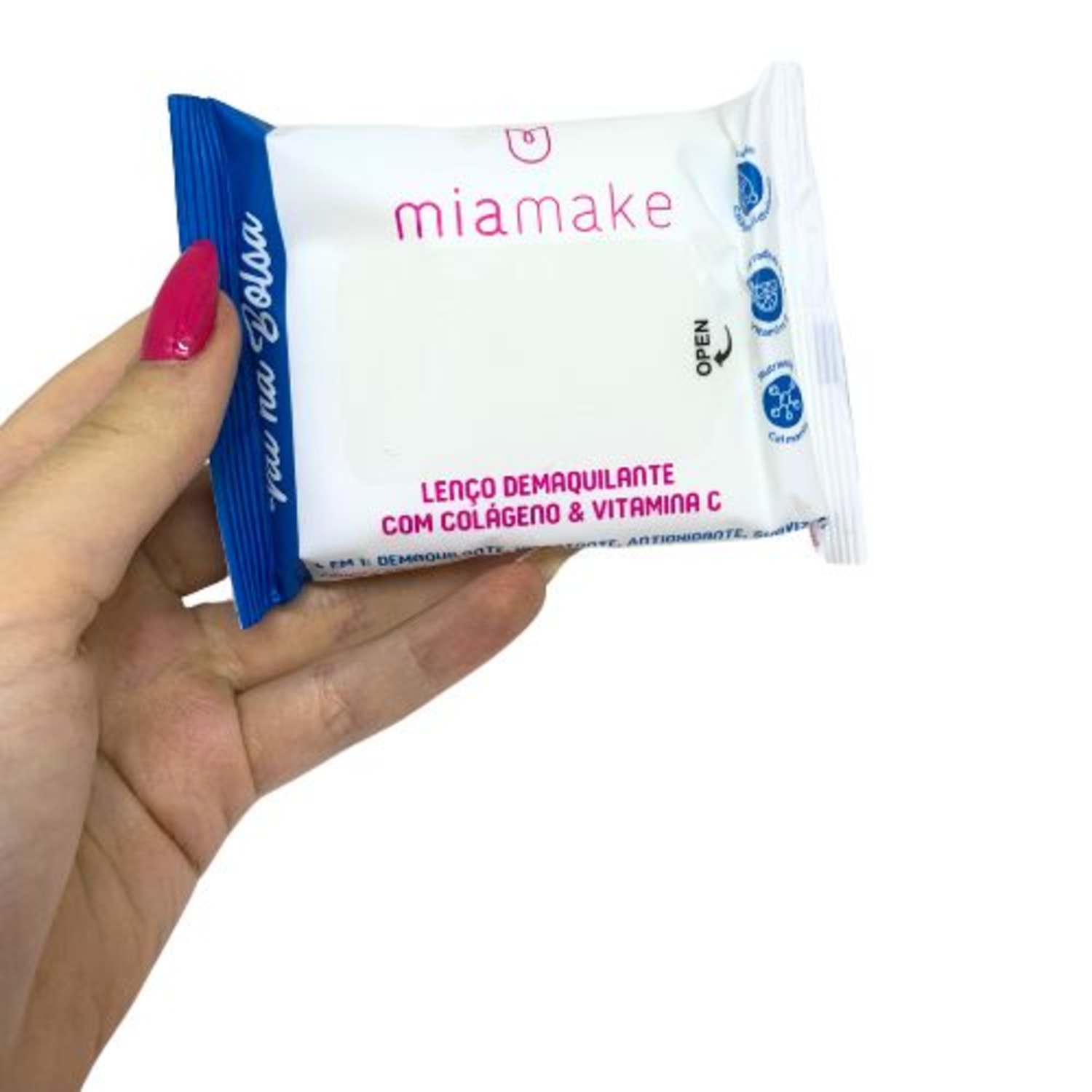 Lenço Demaquilante Mia Make Vai na Bolsa 464