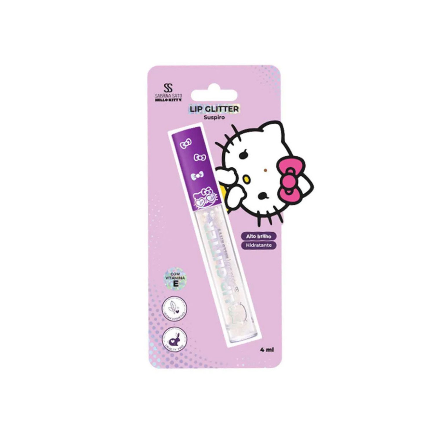 Lip Glitter Suspiro Sabrina Sato Hello Kitty