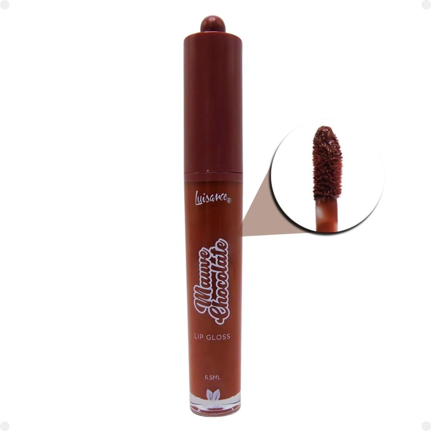 Lip Gloss Labial Luisance Mauve Chocolate Cor 3 L3269