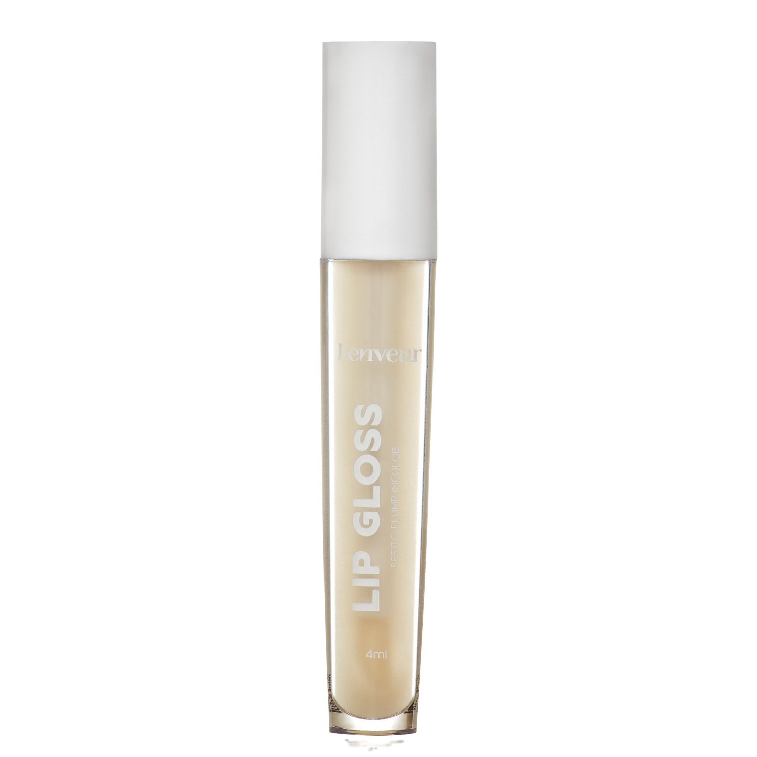 Lip Gloss Plump Incolor Lenveur com Efeito Botox 4ml
