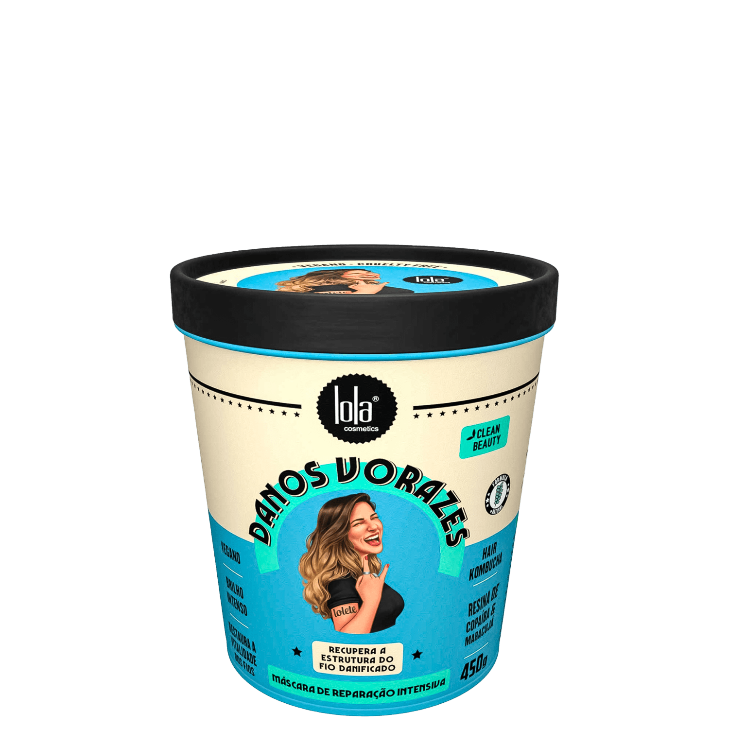 Lola Cosmetics Danos Vorazes- Máscara de Reparação 450g