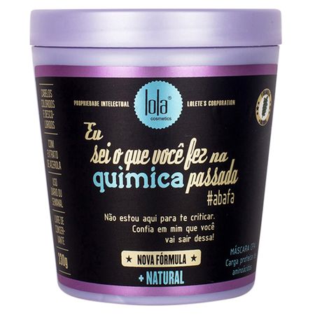 Máscara Lola Cosmetics Eu Sei O Que Voce Fez Na Quimica Passada