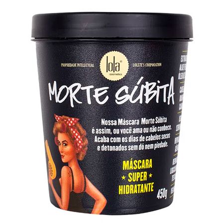 Máscara Reconstrutora Lola Cosmetics Morte Súbita Super Hidratante