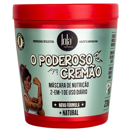Máscara 2 Em 1 Lola Cosmetics O Poderoso Cremao