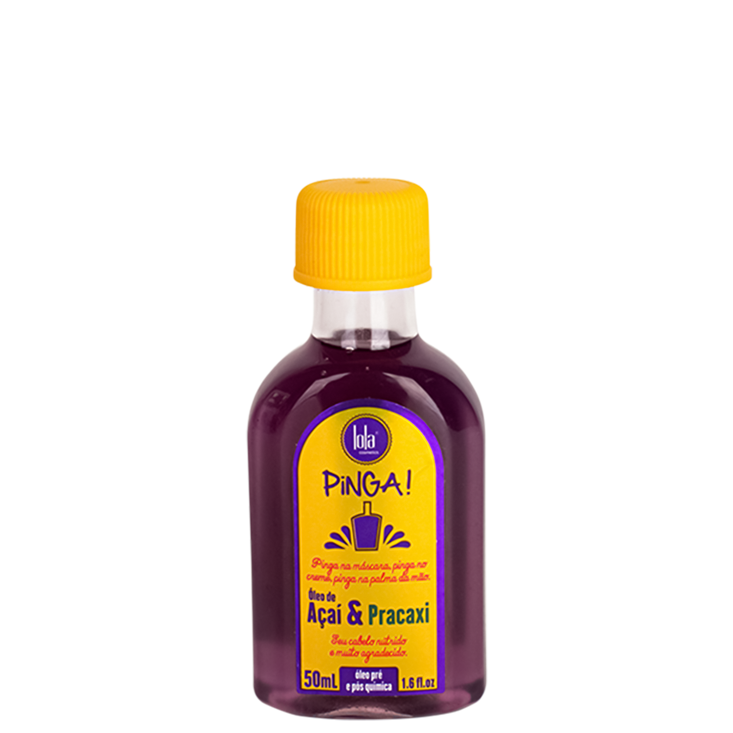 Óleo Capilar Lola Cosmetics Pinga! Açaí & Pracaxi 50ml