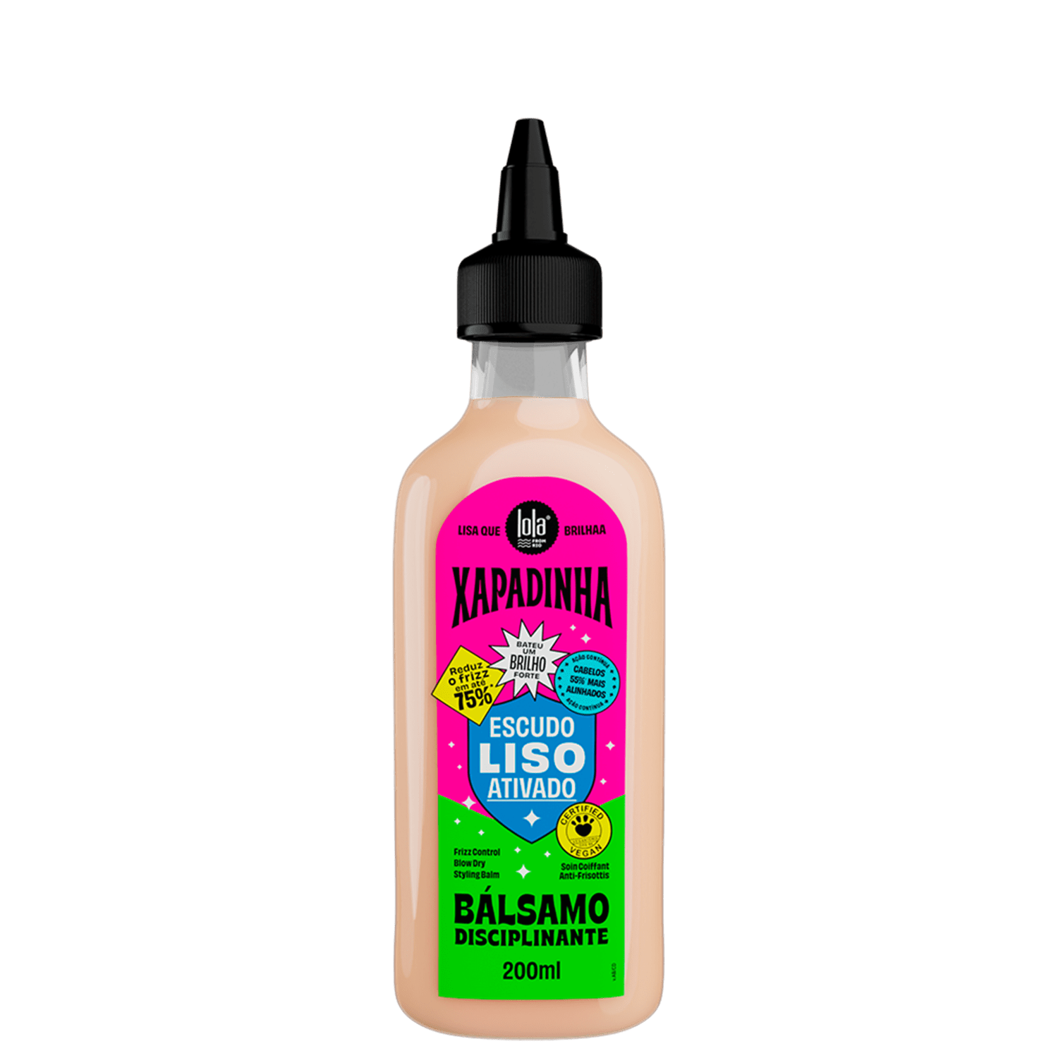 Bálsamo Disciplinante Lola Cosmetics Xapadinha 200ml