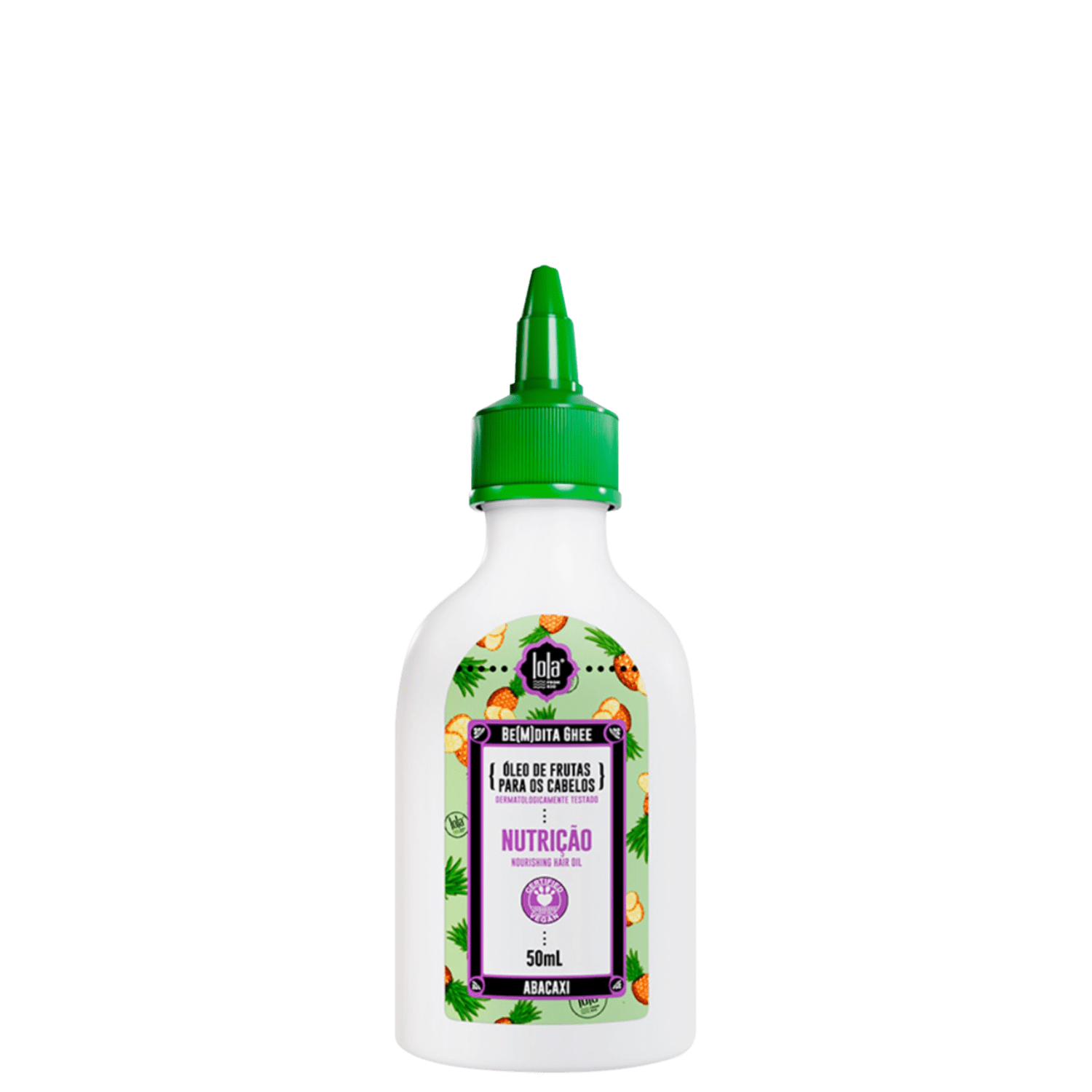 Óleo Capilar Lola From Rio Be(M)dita Ghee Nutrição Abacaxi 50ml