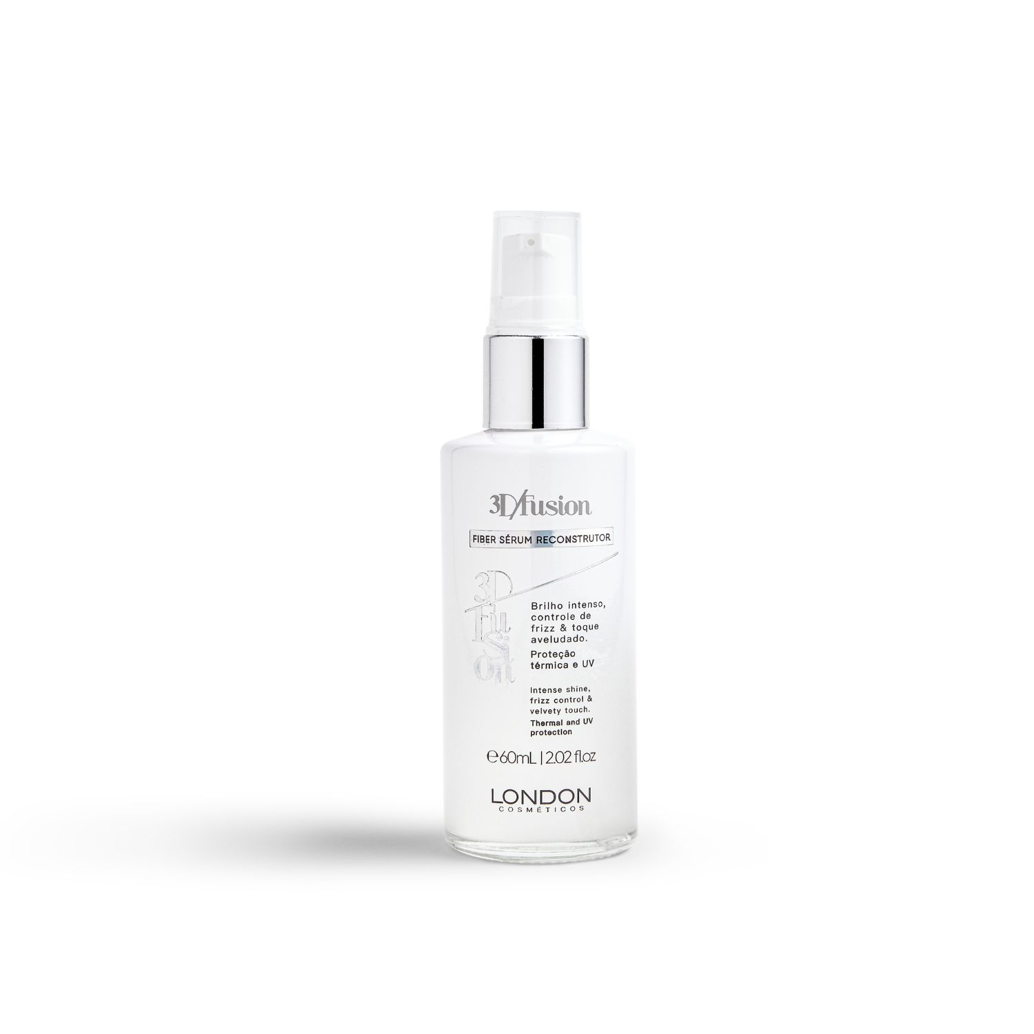 Sérum Finalizador London Cosméticos 3D Fusion Fiber 60ml