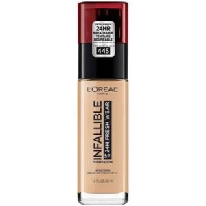 Base L’Oréal Infallible 24h Fresh Wear Cor 445