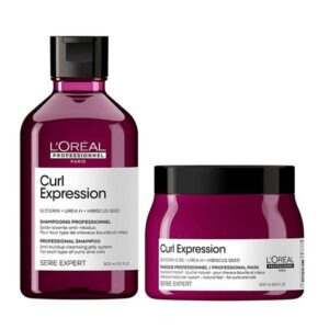 Kit Loreal Professionnel Curl Expression Serie Expert Shampoo Antirresiduos Máscara Kit Loreal Professionnel Curl Expression Serie Expert Shampoo Antirresiduos Máscara
