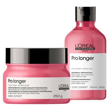 Kit L’Oréal Professionnel Pro Longer Shampoo Máscara