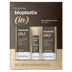 Lowell Bioplastia In Kit – Shampoo + Condicionador + Máscara Kit Lowell Bioplastia In Kit – Shampoo + Condicionador + Máscara Kit