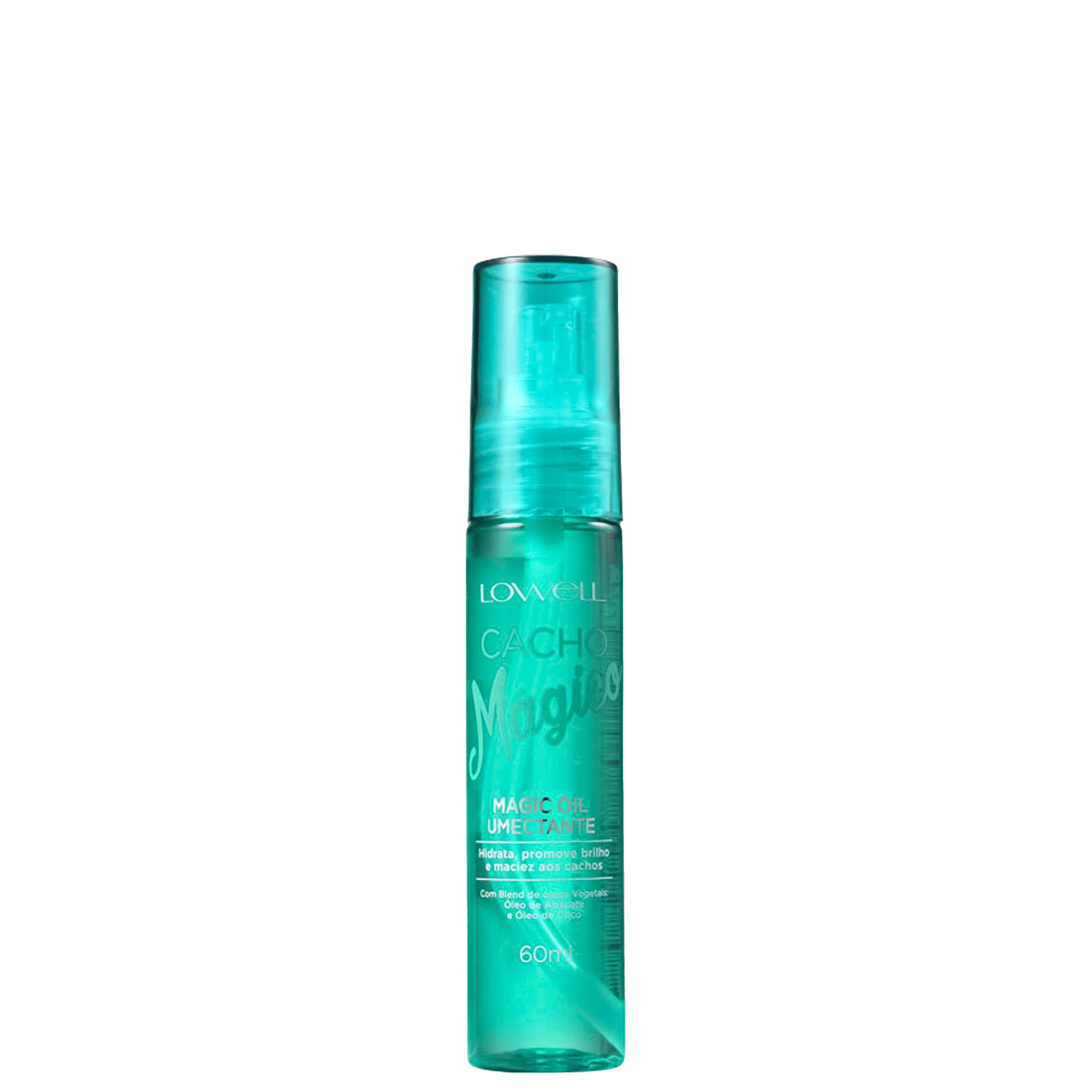 Óleo Capilar Lowell Cacho Mágico Magic Oil Umectante 60ml