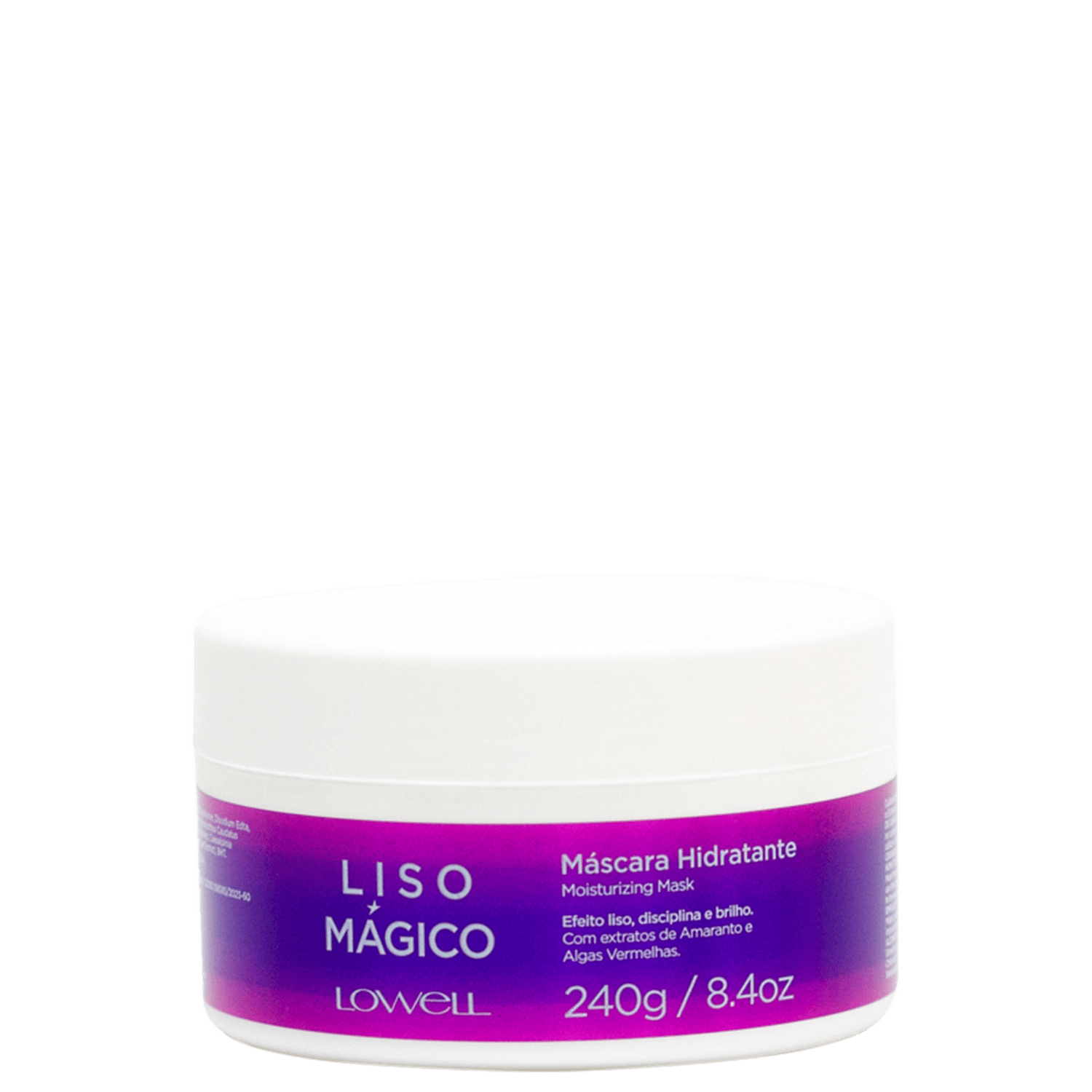 Máscara Hidratante Lowell Liso Magico 240gr