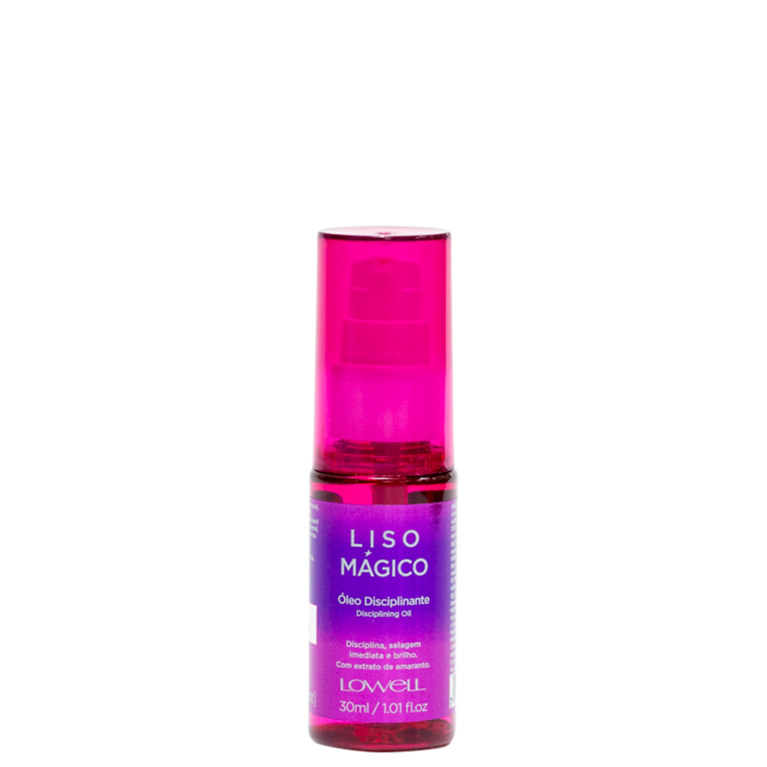 Óleo Capilar Lowell Liso Mágico 30ml