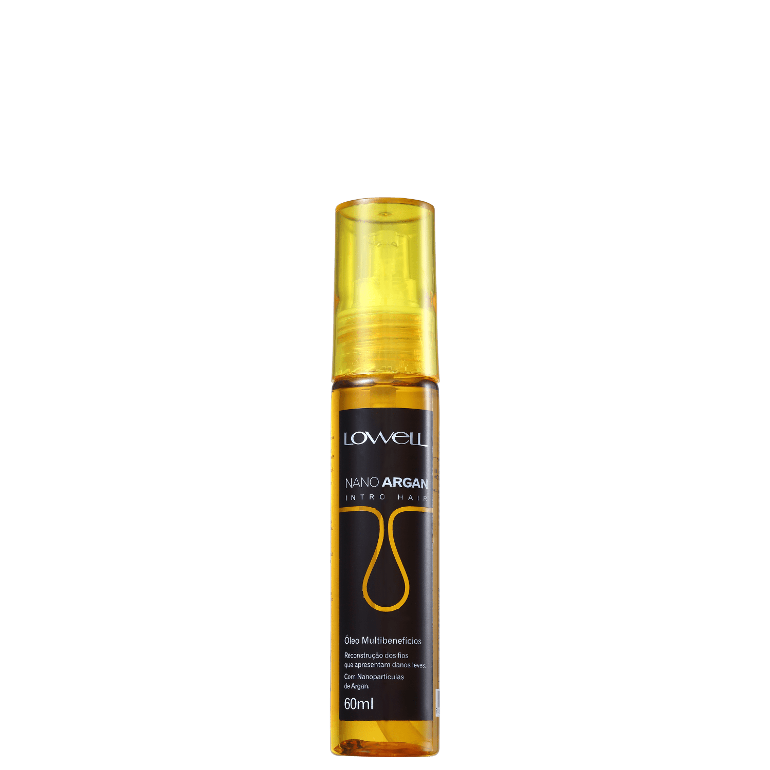 Óleo Capilar Lowell Nano Argan Intro Hair 60ml