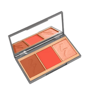 Paleta Contorno Blush Iluminador Lp Beauty Sculpt Blush e Glow Medium 15g