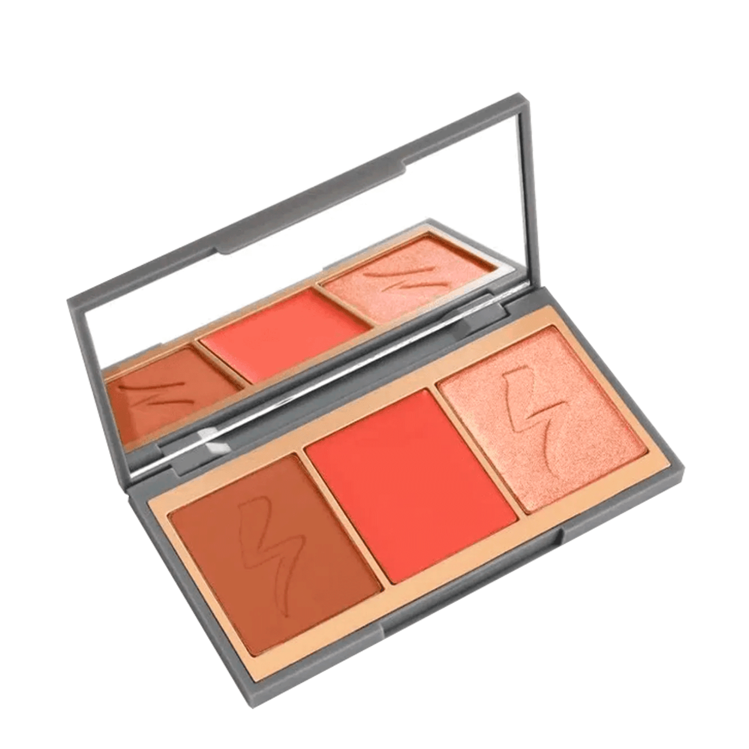 Paleta Contorno Blush Iluminador Lp Beauty Sculpt Blush e Glow Medium 15g