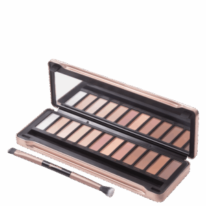 Paleta de Sombras Luisance Basic Nude Preta 12g