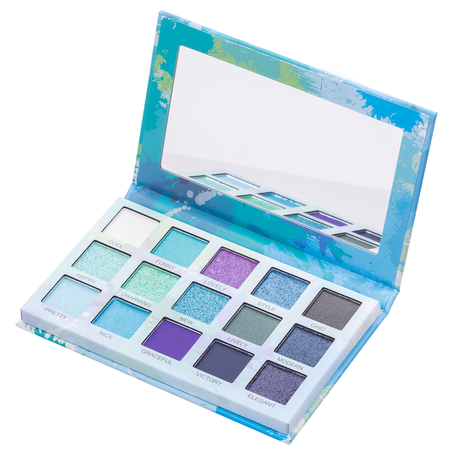 Paleta de Sombras Luisance Spotlight Eyeshadow Azul 16,5g