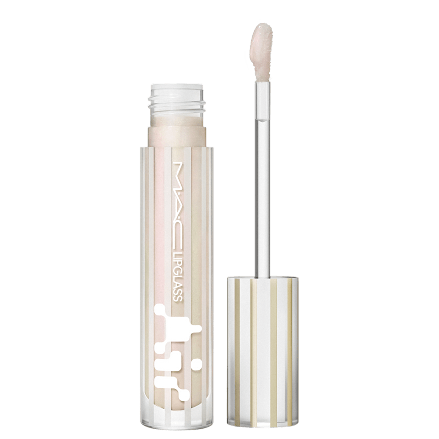 Gloss Labial M,A,C Lipglass Airshine Frosting 5ml