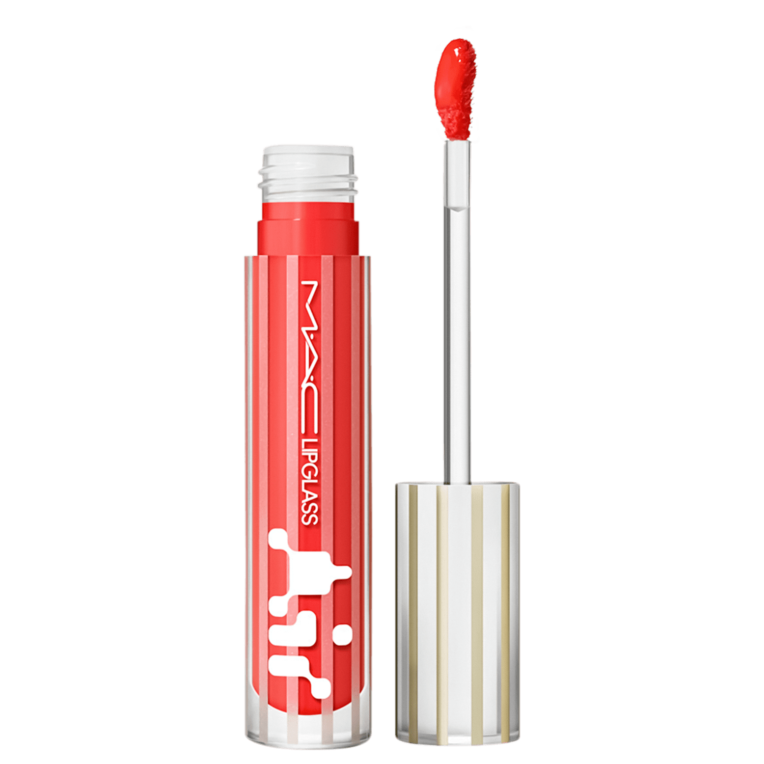 Gloss Labial M,A,C Lipglass Airshine Spritz 5ml
