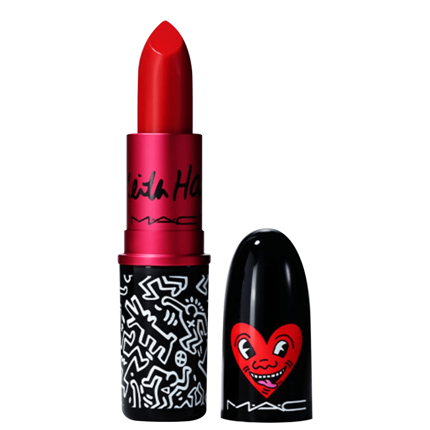 Batom Cremoso MAC Viva Glam x Keith Haring Red 3g
