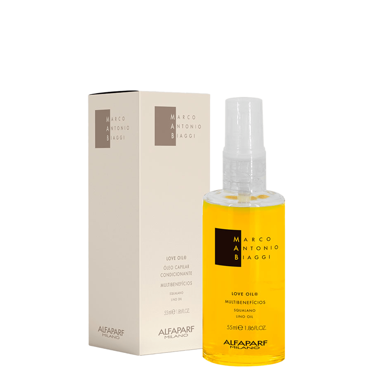 Óleo Capilar MAB by Alfaparf Milano Love Oil 55ml