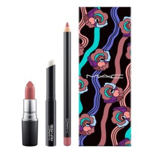 Kit Labial MAC Creme in Your Coffee (Batom + Lápis Labial + Primer) 1 Unidade