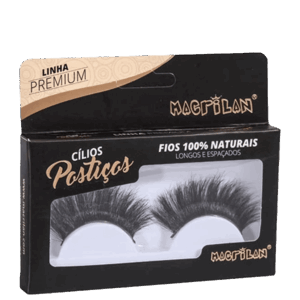 Cílios Postiços Macrilan Fios Longos e Espaçados CL7-3 Cílios Postiços Macrilan Fios Longos e Espaçados CL7-3