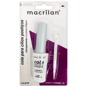 Cola para Cílios Postiços Macrilan Transparente 7g Cola para Cílios Postiços Macrilan Transparente 7g