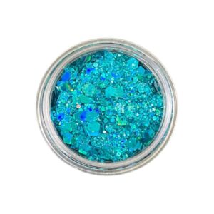 Glitter Flocado Make A Azul 3,0g Glitter Flocado Make A Azul 3,0g