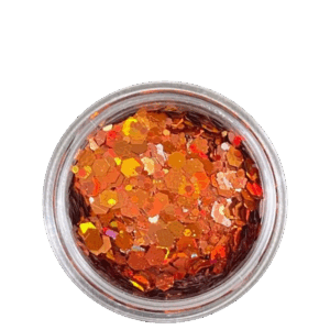 Glitter Flocado Make A Laranja 3,0g Glitter Flocado Make A Laranja 3,0g