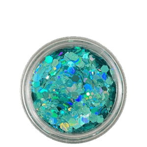 Glitter Flocado Make A Verde Água 3,0g Glitter Flocado Make A Verde Água 3,0g