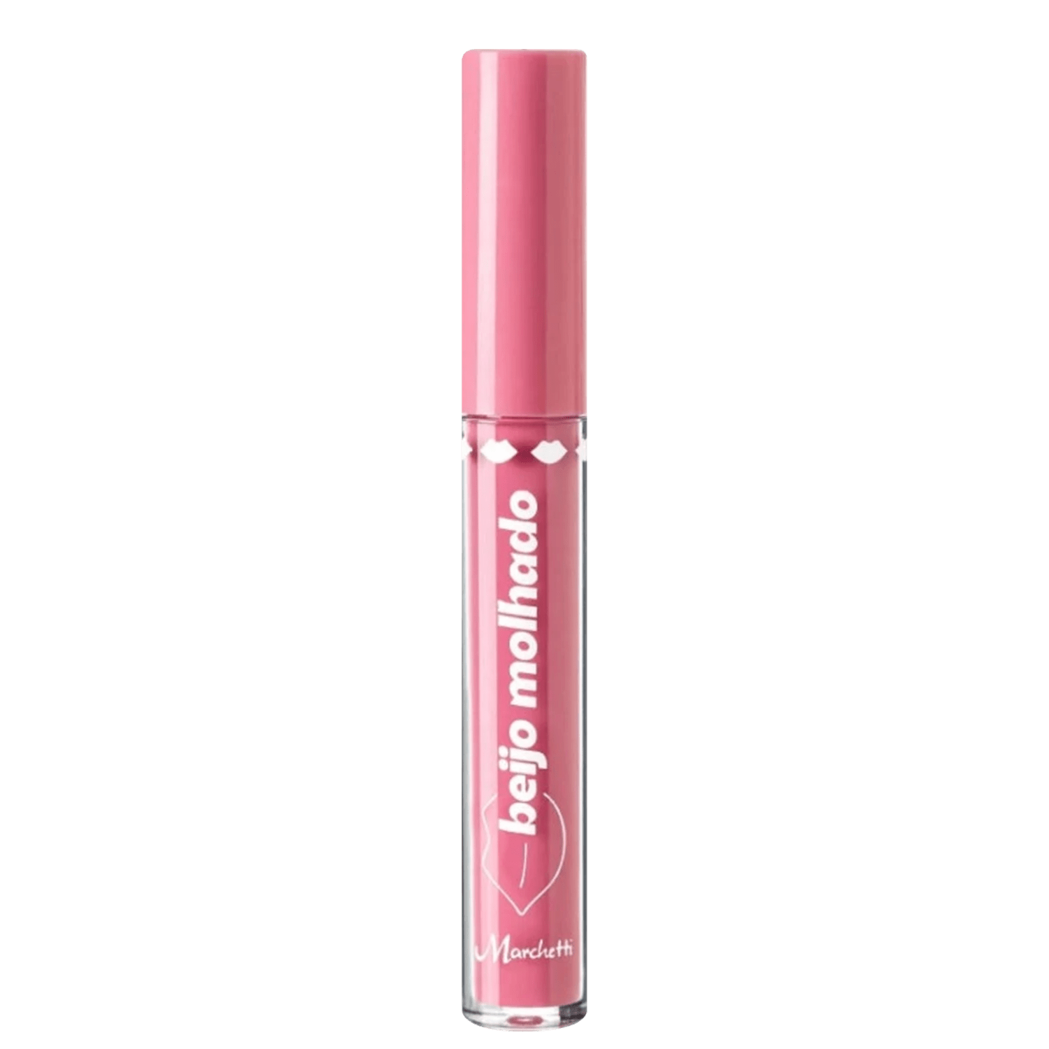 Gloss Labial Marchetti Beijo Molhado 02 Nude Rose 3,5g