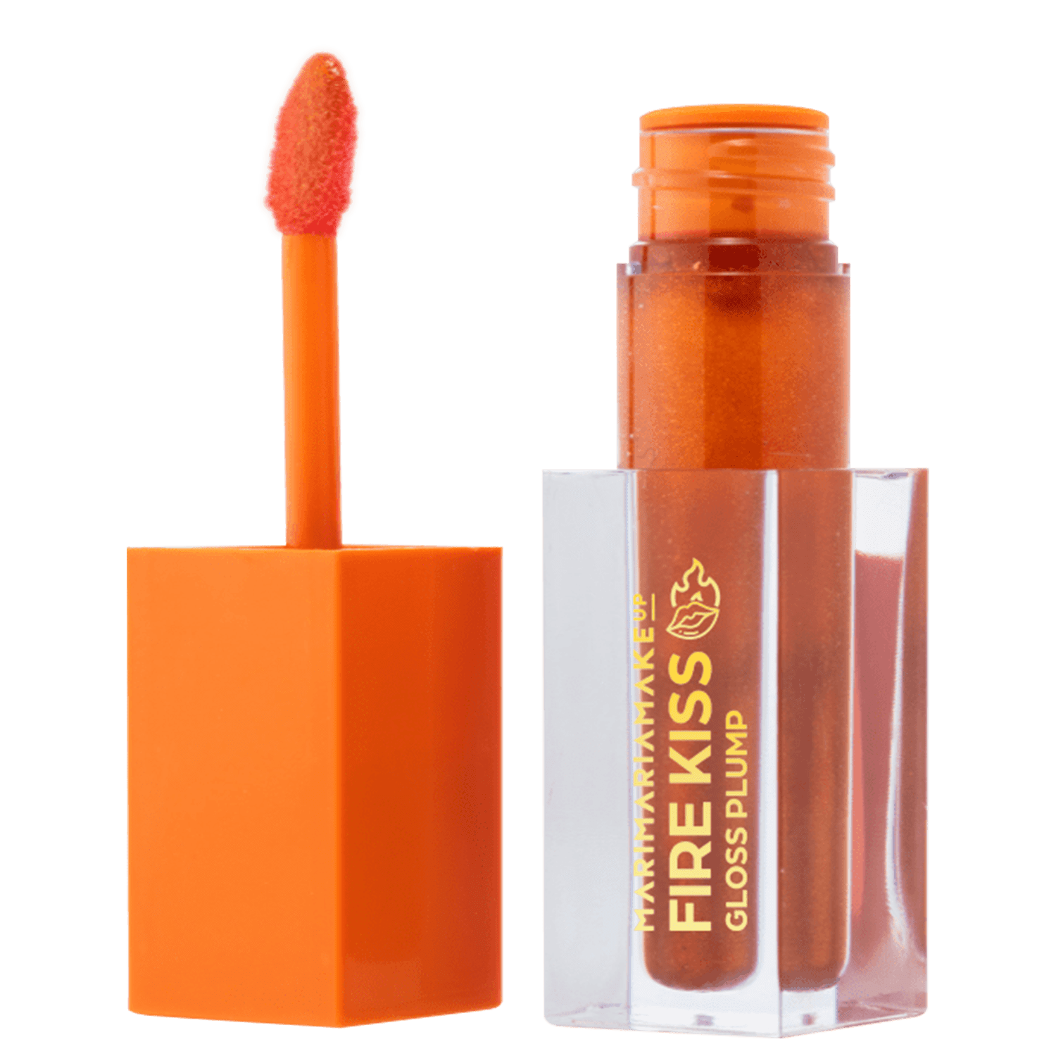 Gloss Plump Mari Maria Makeup Fire Kiss Bergamota 4ml