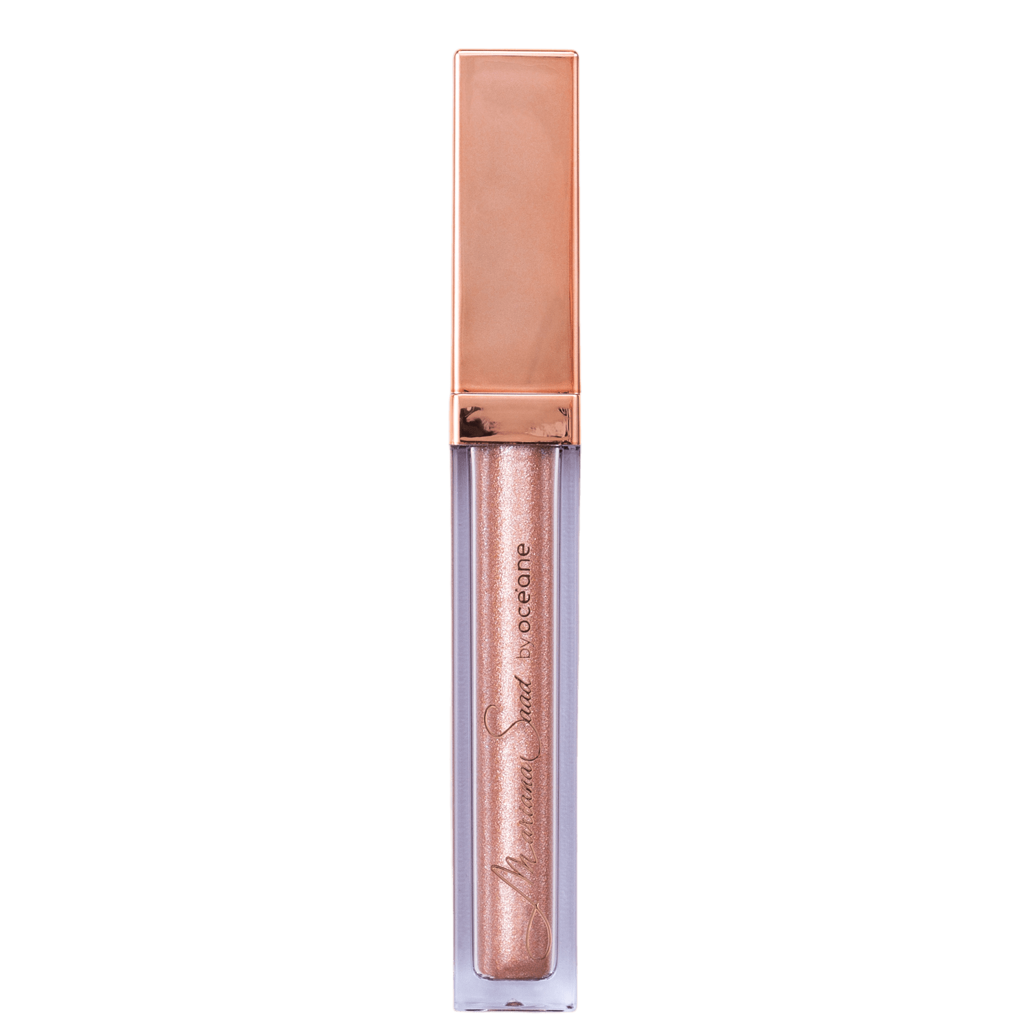 Sombra Líquida Mariana Saad by Océane Shine Glow Soft Peach 4,2g