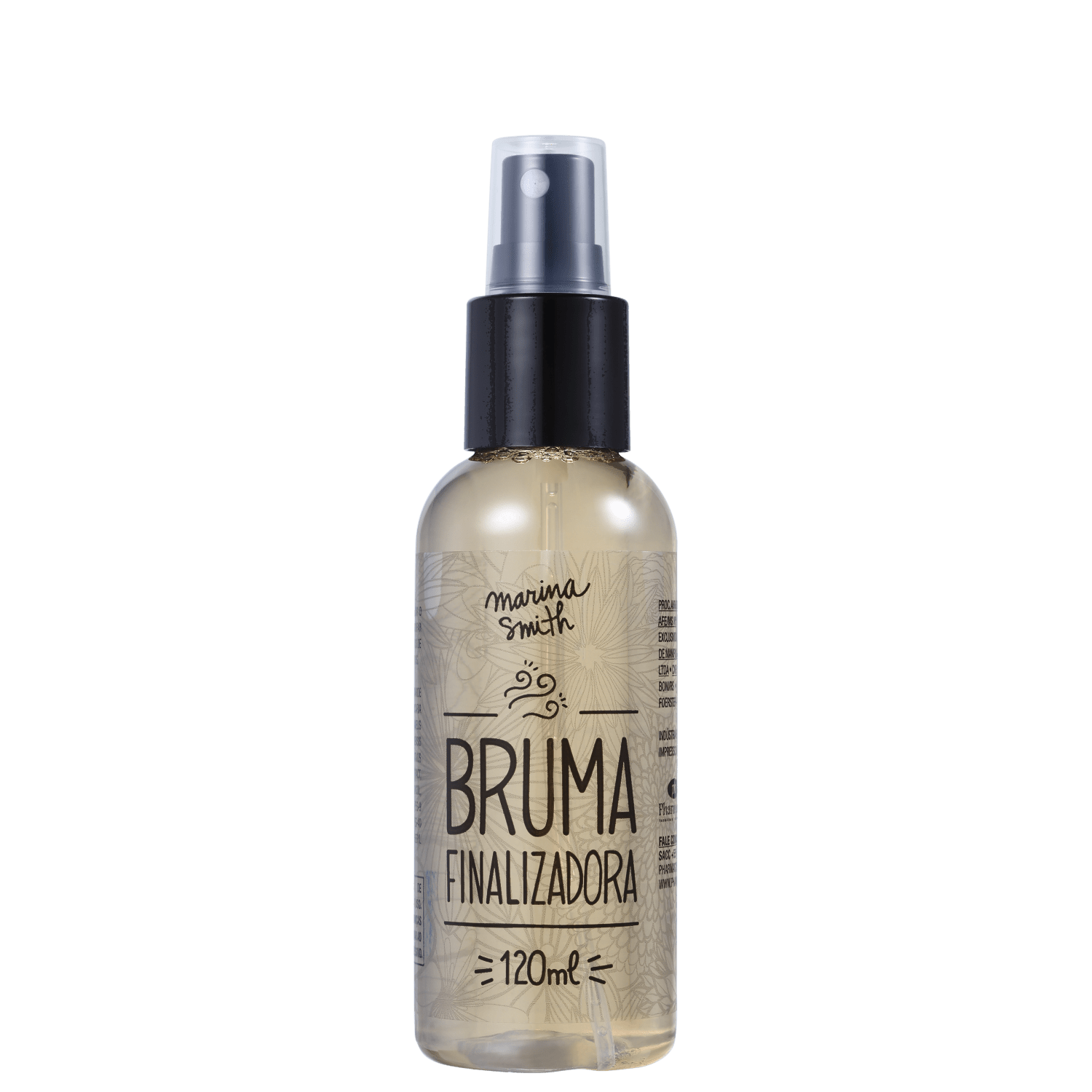 Bruma Finalizadora e Fixadora de Maquiagem Marina Smith em Spray 120ml