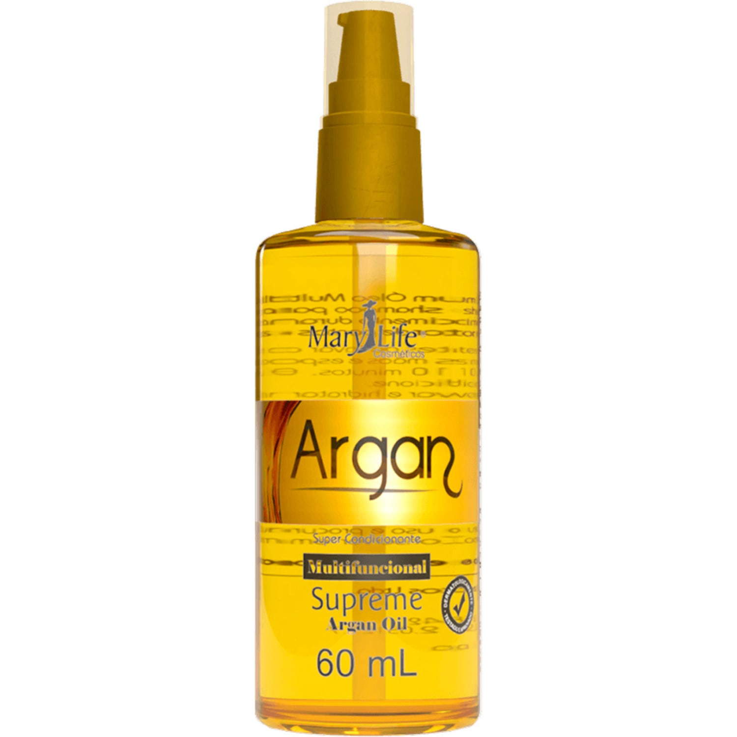 Óleo Multifuncional Condicionante Mary Life Argan Supreme 60ml