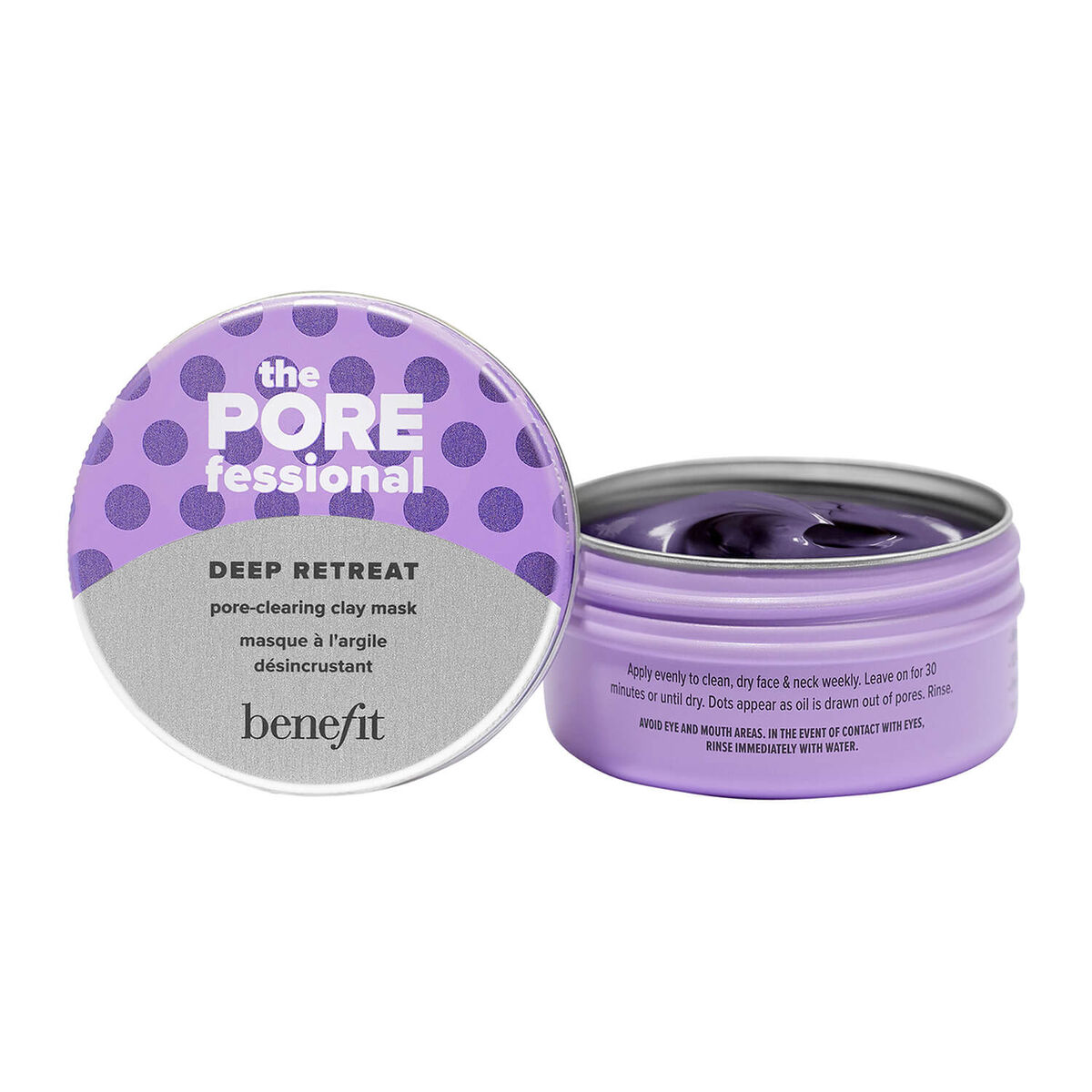Máscara de Argila Limpadora de Poros Benefit Deep Retreat