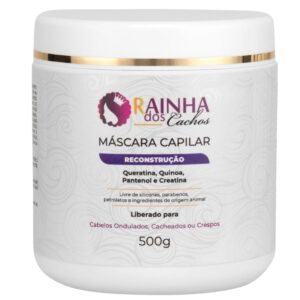 Máscara de Reconstrução Rainha dos Cachos 500g