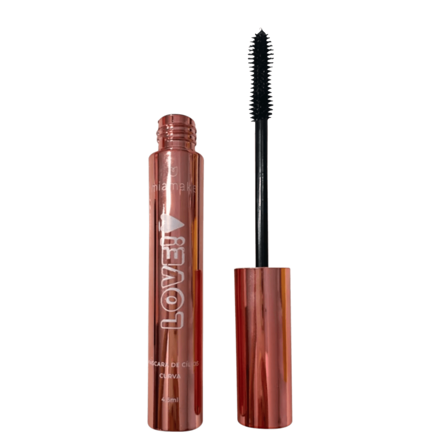 Máscara para Cílios Mia Make Love Rosê Curva
