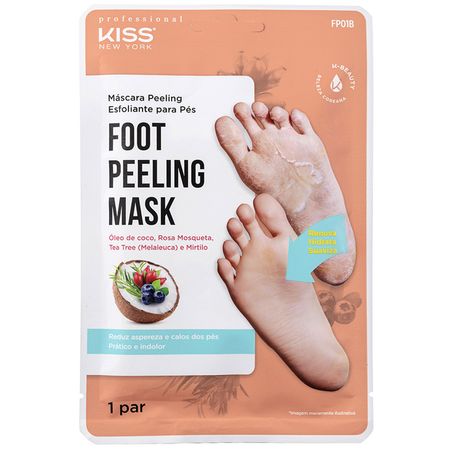 Máscara Peeling Esfoliante Para Pés Kiss NY