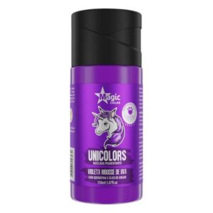 Máscara Pigmentante Magic Color Unicolors Violeta Mousse De Uva 150ml Máscara Pigmentante Magic Color Unicolors Violeta Mousse De Uva 150ml