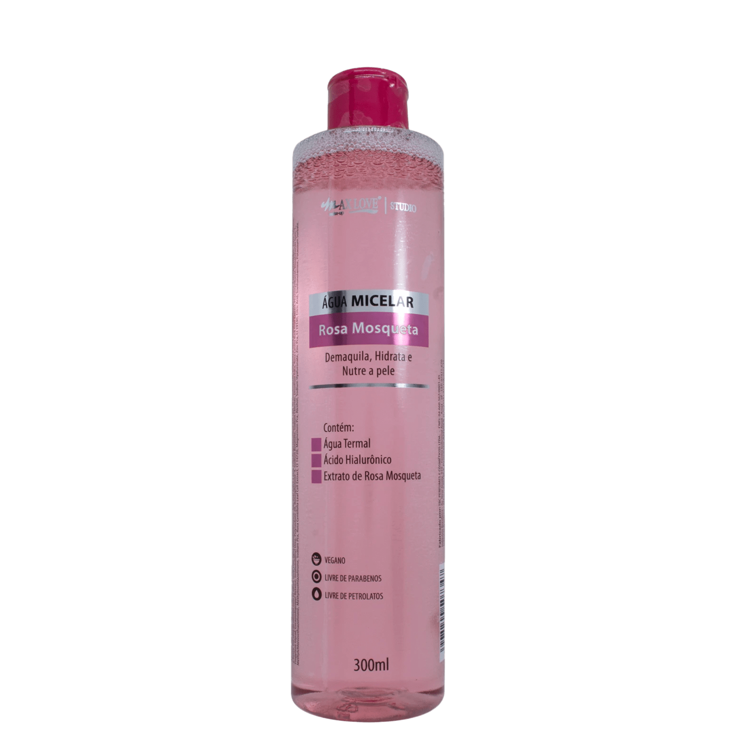 Água Micelar Max Love Rosa Mosqueta 300ml