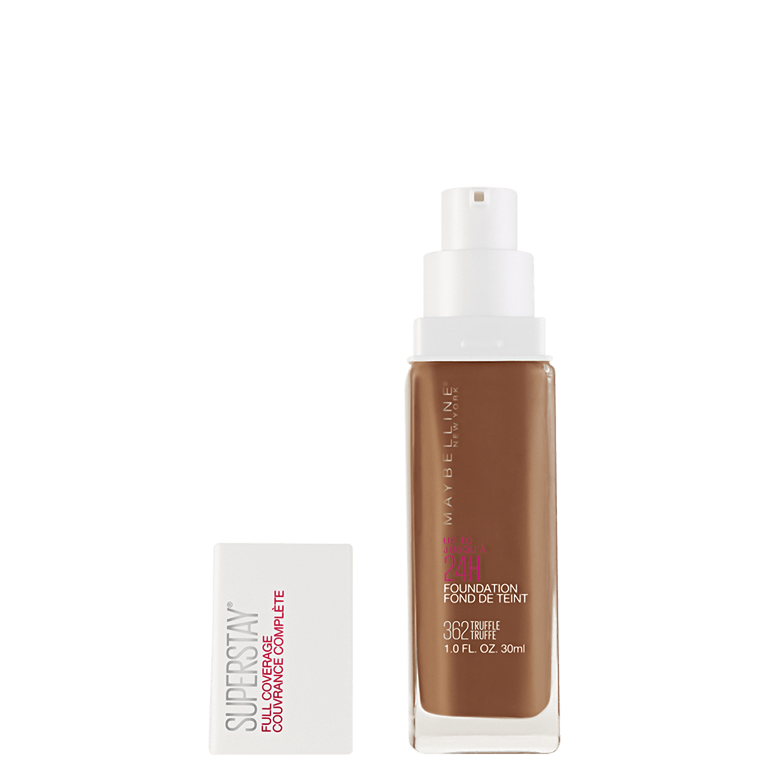 Base Líquida Longa Duração Maybelline Superstay Full Coverage 362 Truffle 30ml